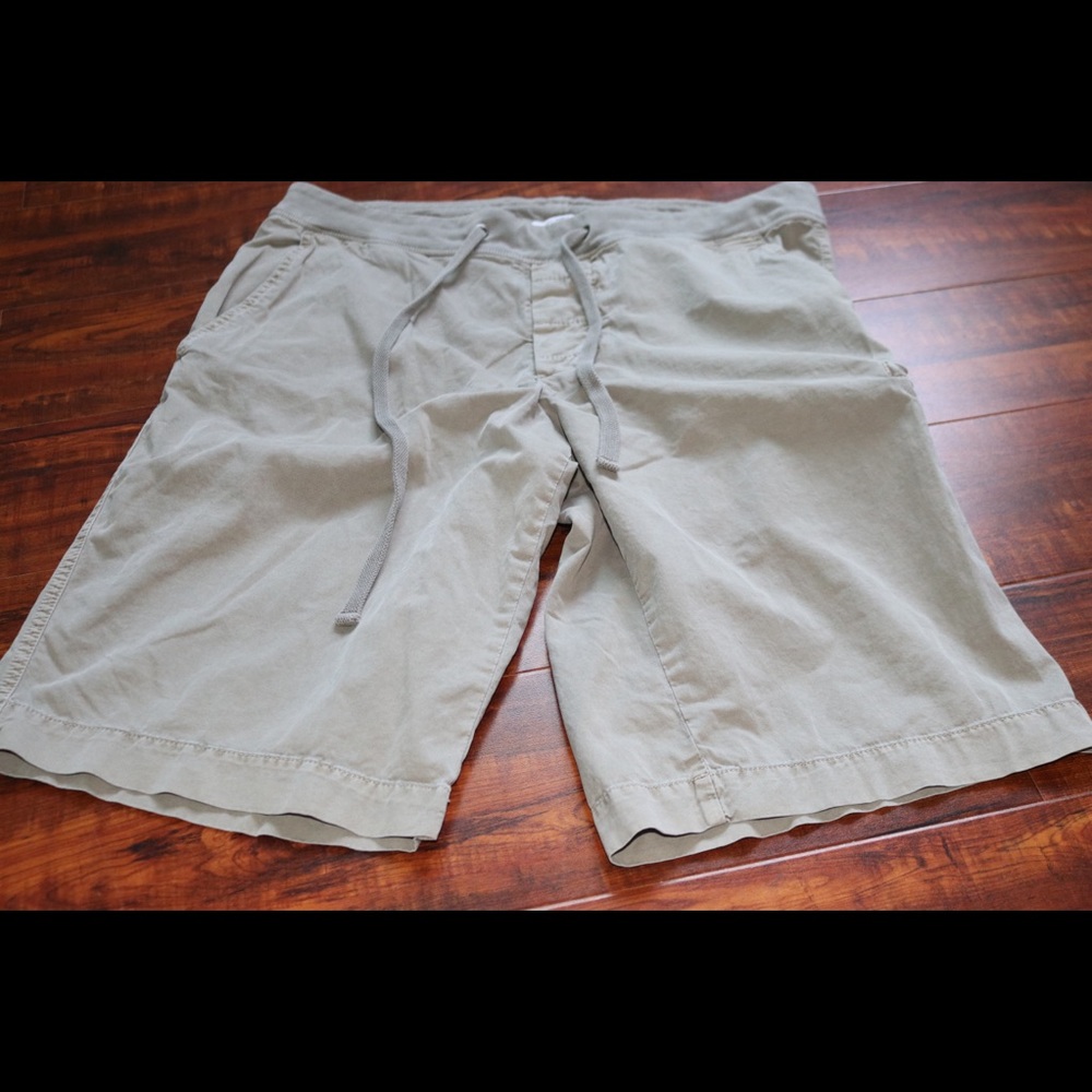 James Perse Cotton Canvas Utility Short